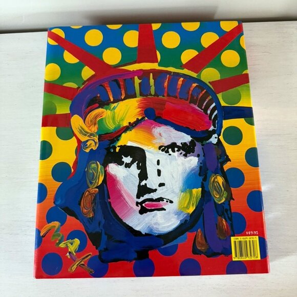 The Art of Peter Max VTG Hardcover Coffee Table Book, Psychedelic Pop Art *READ - Picture 3 of 9